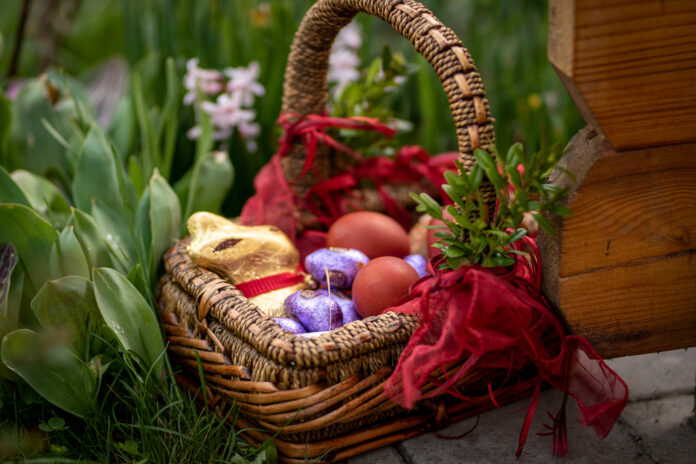 koszyk wielkanocny. Święcenie jajek. Sobota wielkanocna